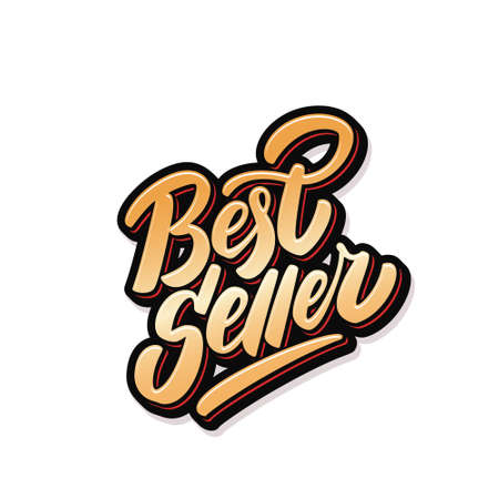 Best seller. Vector lettering icon.のイラスト素材
