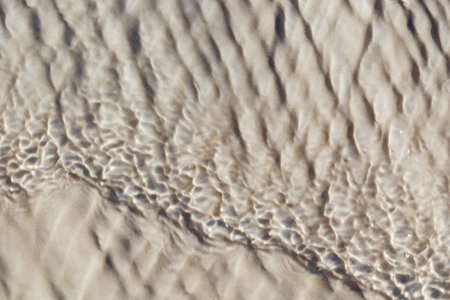 The texture of light calcium carbonate in full screen as a substrate, background. Texture of...