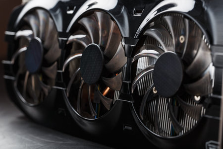 A video card with three fans is hardly a powerful cooling system. Video chip for gaming and...