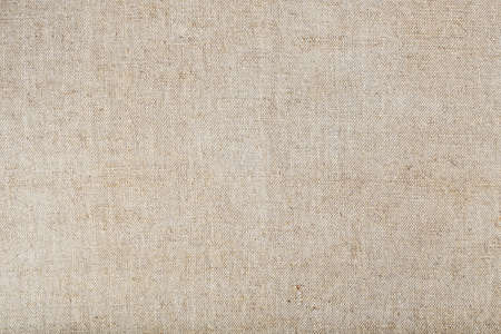 Natural burlap fabric with fibers as background. Full Screen Macroの写真素材