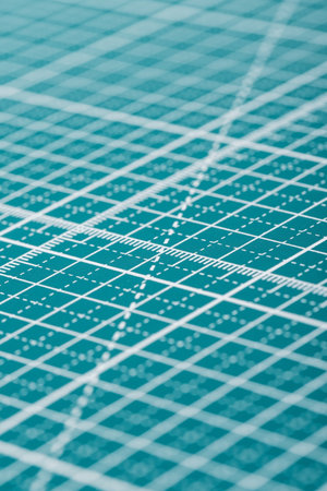 Green Mat cutting mat protective non-cuttingの写真素材