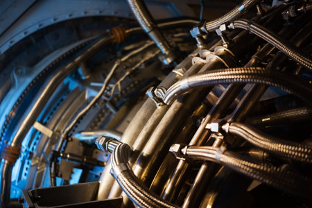 The fuel system of a gas turbine engine