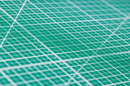 Green Mat cutting mat protective non-cuttingの写真素材