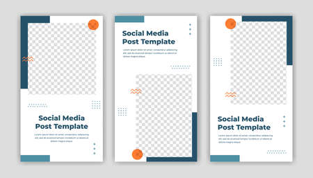 Unique Modern Editable Social Media banner template. Anyone can use this Easy Design Promotion web banner for social media. Modern elegant sales and discount promotions - Vector.のイラスト素材