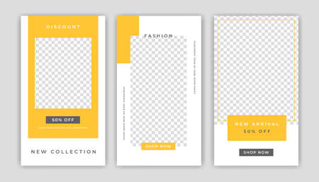 Unique Modern Editable Social Media banner template. Anyone can use this Easy Design Promotion web banner for social media. Modern elegant sales and discount promotions - Vector.のイラスト素材