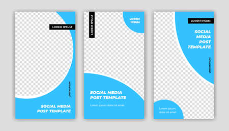 Unique Modern Editable Social Media banner template. Anyone can use this Easy Design Promotion web banner for social media. Modern elegant sales and discount promotions - Vector.のイラスト素材