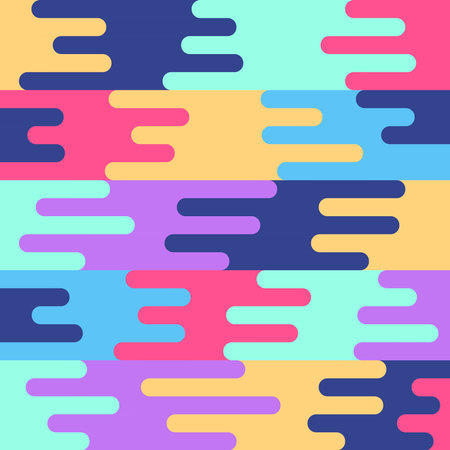 Seamless pattern with geometric colorful background. Vector illustration.のイラスト素材