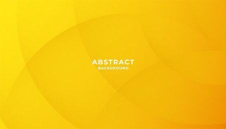 Abstract yellow background with smooth lines. Vector illustration. Eps 10.のイラスト素材