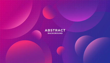 Creative geometric wallpaper. Abstract background trendy gradient shapes composition. Eps10 vector.のイラスト素材