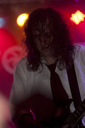 VELIKO TARNOVO, BULGARIA - JUNE 1: Bandx - AC/DC tribute band performs a show at Motorock festival...