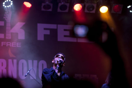 VELIKO TARNOVO, BULGARIA - JUNE 2: Ostava band performs a show at Motorock festival Veliko Tarnovo...
