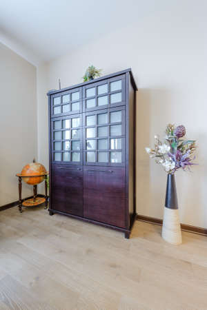 Cabinet in the dining roomの写真素材