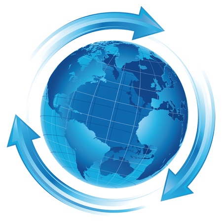 global recyclingのイラスト素材