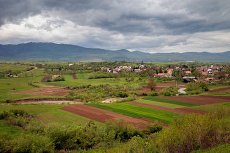 Beautiful landscape in Apuseni, Romaniaの写真素材