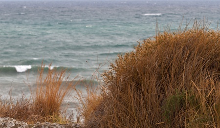 Coast and sea backgroundの写真素材