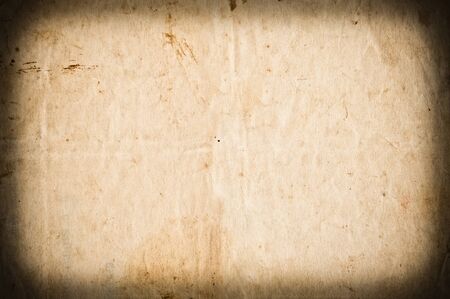 Empty stained paperの写真素材