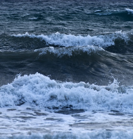 Waves backgroundの写真素材