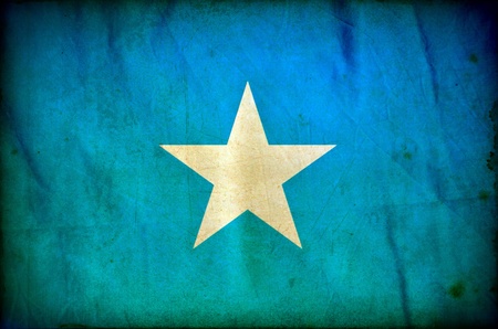 Somalia grunge flagの写真素材