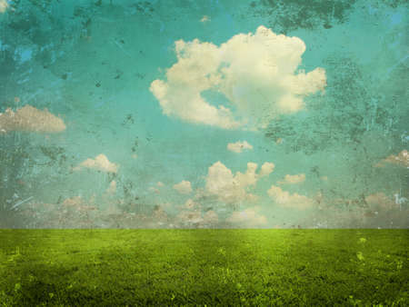 Grunge landscapeの写真素材