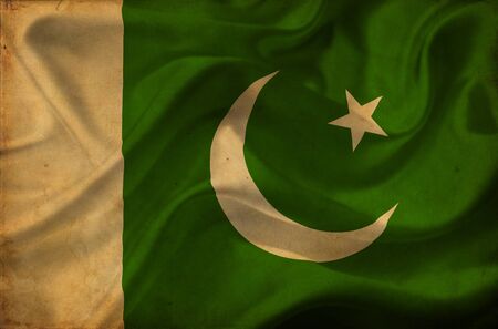 Pakistan waving flagの写真素材
