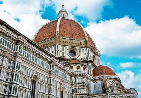 Duomo Santa Maria Del Fiore and Campanile Florence - Italy の写真素材