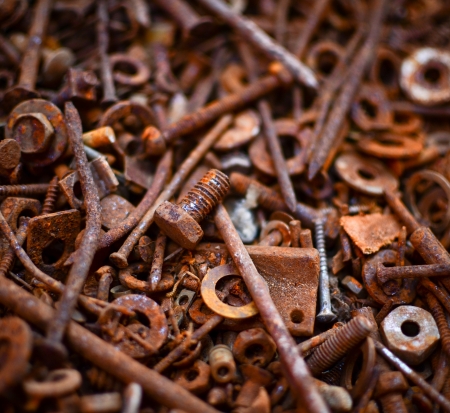 Rust background macro shotの写真素材
