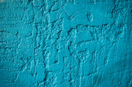 Blue wall backgroundの写真素材