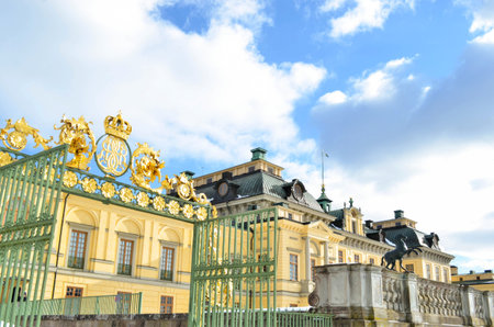 Drottningholms castle in Stockholm - Sweden