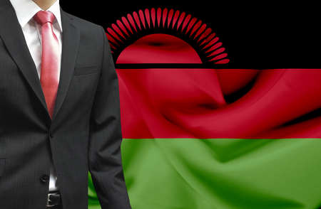 Businessman from Malawi conceptual imageの写真素材