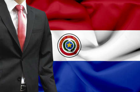 Businessman from Paraguay conceptual imageの写真素材