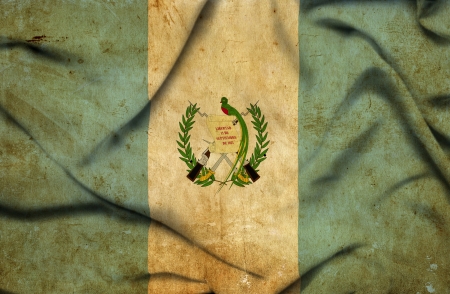 Guatemala waving flagの写真素材