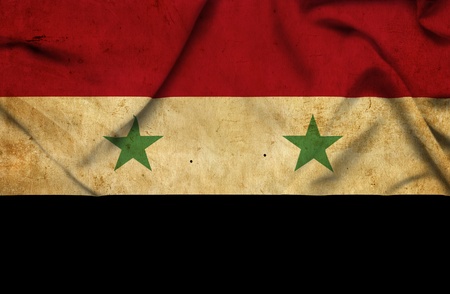 Syria waving flagの写真素材