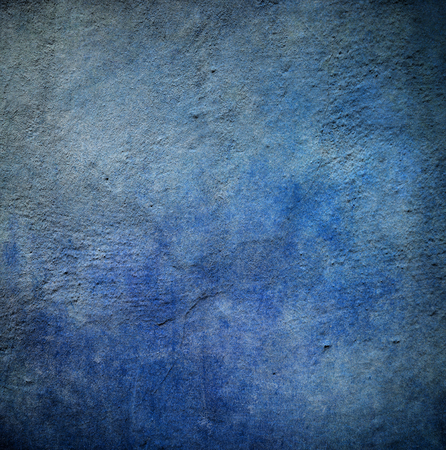 Grunge blue painted backgroundの写真素材