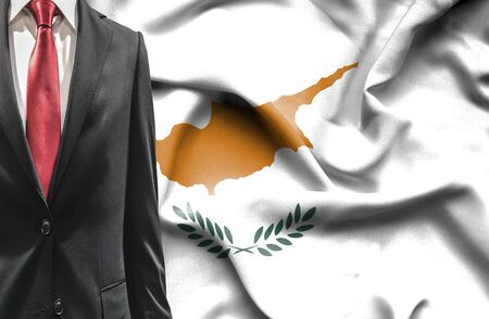 Man in suit from Cyprusの写真素材