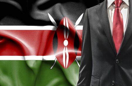 Man in suit from Kenyaの写真素材