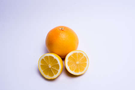 fruits isolated on a white background. Selective focusの写真素材