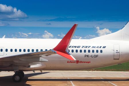 Boeing 737 MAX 8 of Lion Air in Registration PK-LQFのeditorial素材