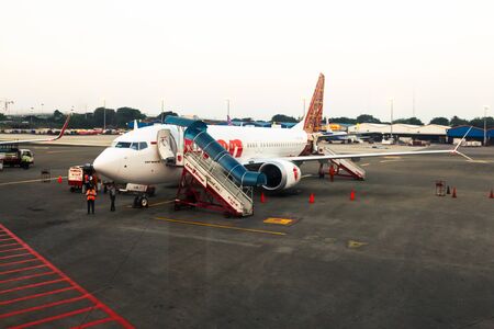 Boeing 737 MAX 8 of Lion Air in Registration PK-LQKのeditorial素材