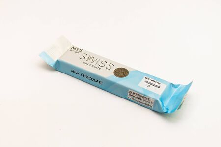 Marks & Spencer Food Milk Swiss Chocolate 50 gramのeditorial素材