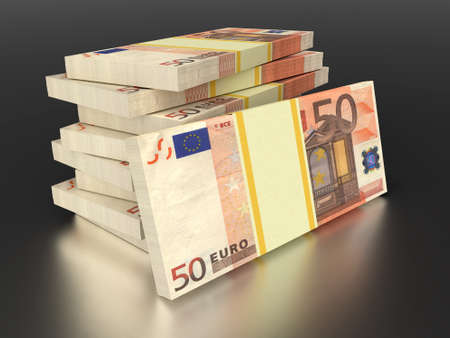 Euro money. Business and finance concepts. Euro currency.の写真素材