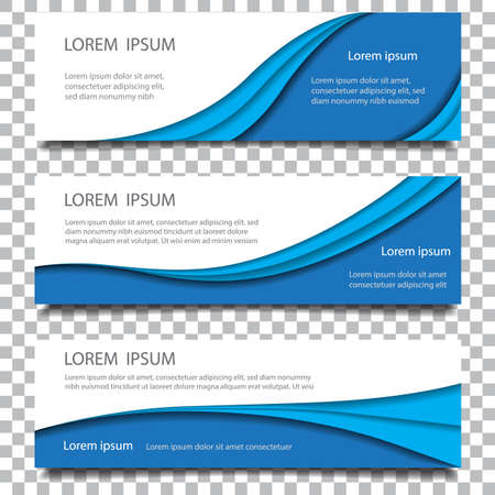 Collection of banners for design. Sale label message for advertising. Set of vector illustrationのイラスト素材