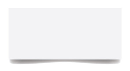 Blank white card as a background for your text. Vector illustrationのイラスト素材