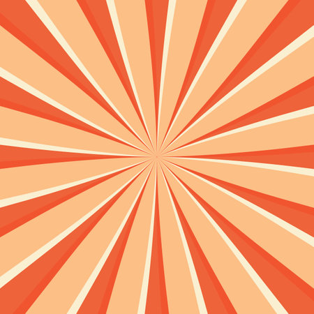 Abstract and concept retro background with sun ray. Summer vector illustration for designのイラスト素材