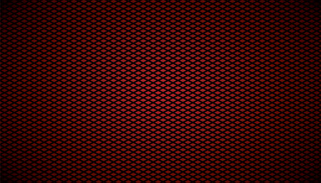 Fascinating pattern with rhombuses. Vector red and black background, perfect for modern designsのイラスト素材