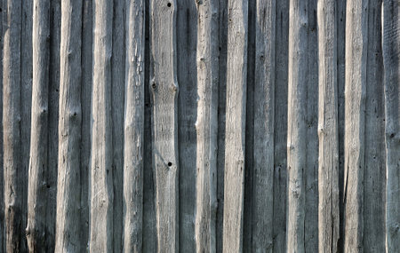 Weathered obsolete striped textured wooden planks background