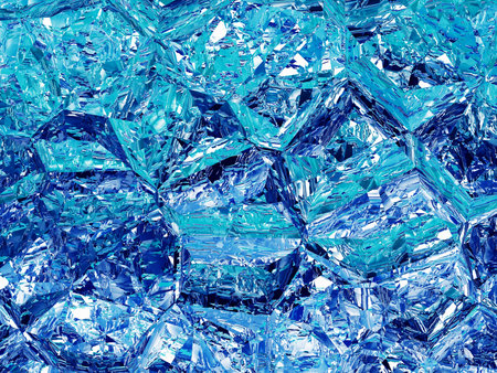 Abstract generated ice bright winter christmas background