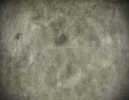 Natural dirty striped stained textured linen canvas backgroundの写真素材