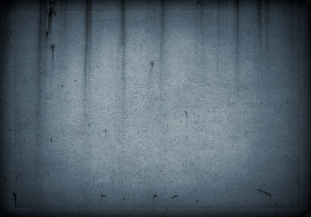Grunge textured grainy recycled retro paper with natural fiber partsの写真素材