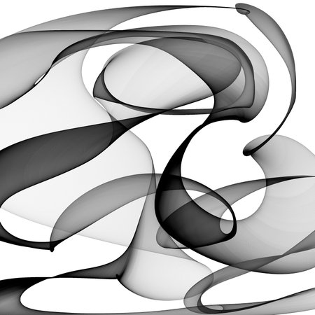 Abstract generated black and white pattern backgroundの写真素材