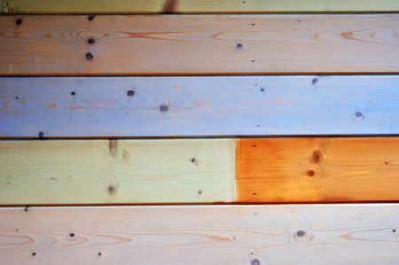 New wooden planks pastel oil painted natural pattern background